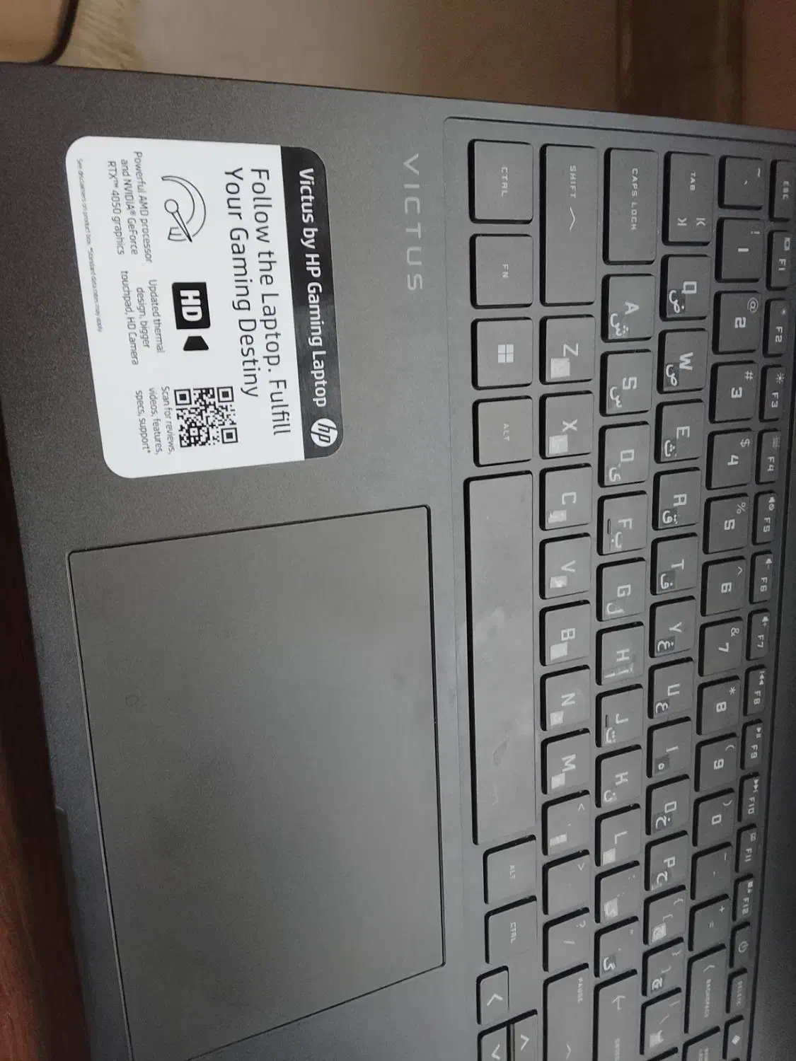 لپ تاپ HP victus|رایانه همراه|مشهد, دانشجو|دیوار