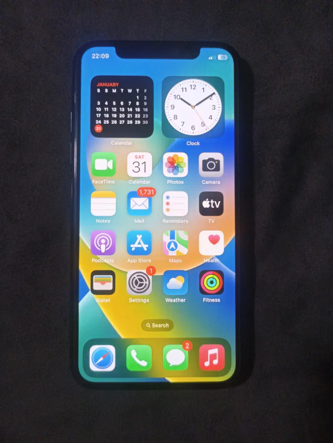 iPhone x|موبایل|سنندج, |دیوار