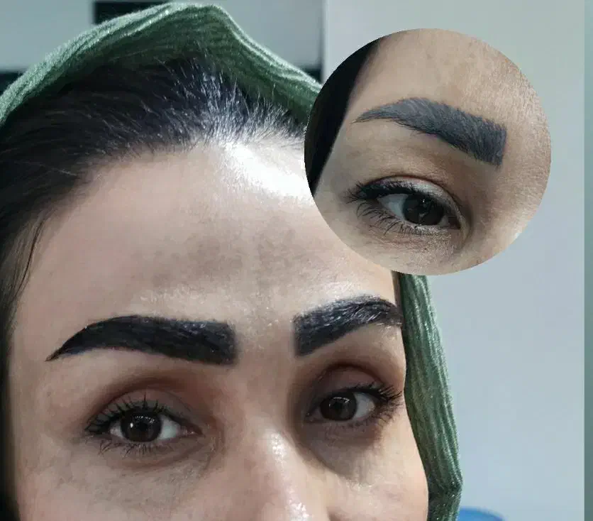 میکرو کاشت ابرو حرفه ای اقتصادی|خدمات آرایشگری و زیبایی|بوشهر, |دیوار