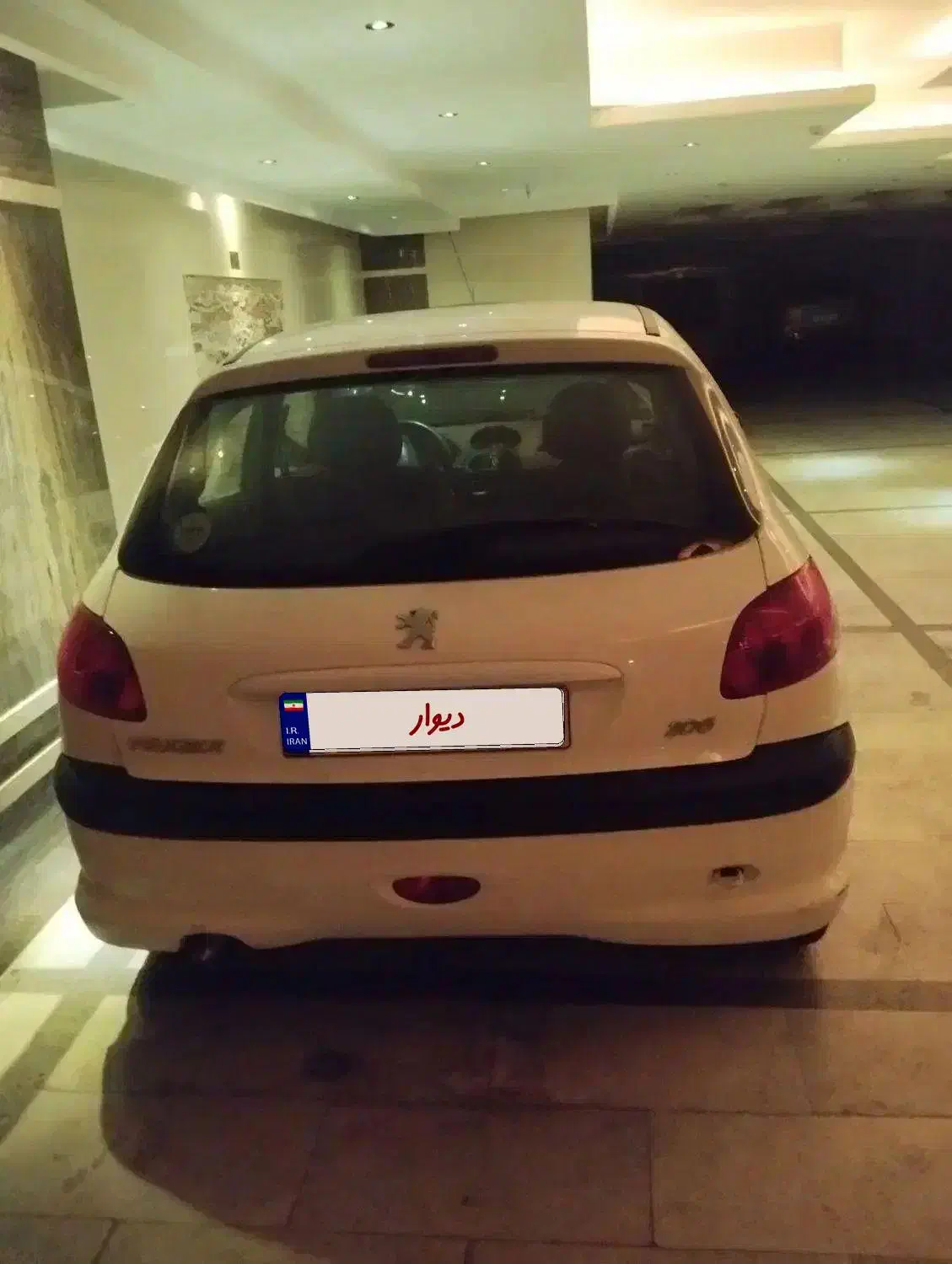 ۲۰۶ بی رنگ در حد صفر|خودرو سواری و وانت|تهران, بلوار کشاورز|دیوار