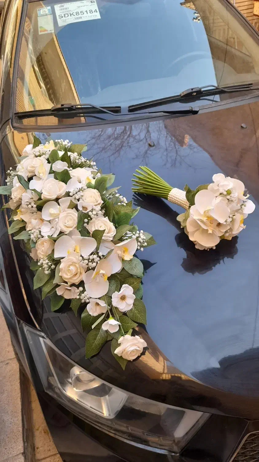 دسته گل عروس،کرایه گل ماشین عروس،روزمادریلدا|گل مصنوعی|اسلامشهر, شهرک واوان|دیوار