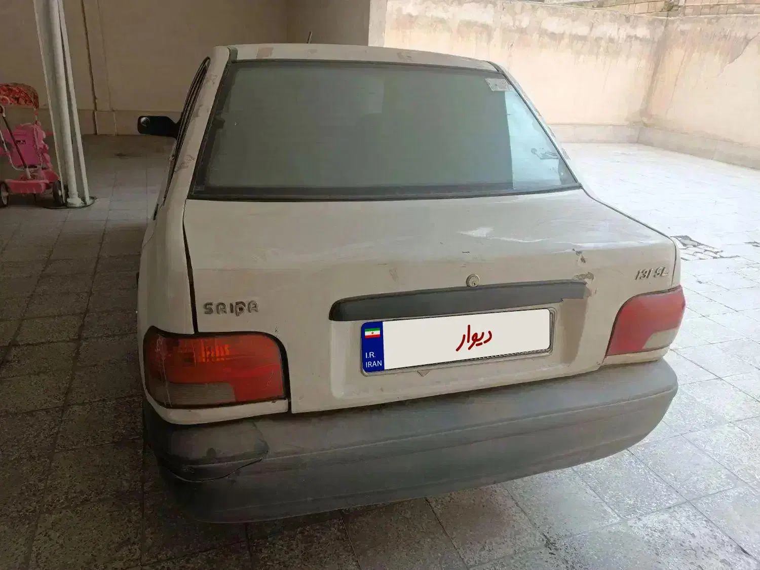 پرایدسفیدصبا/مدل 85/ارزون/شیشه دودی|خودرو سواری و وانت|اراک, |دیوار