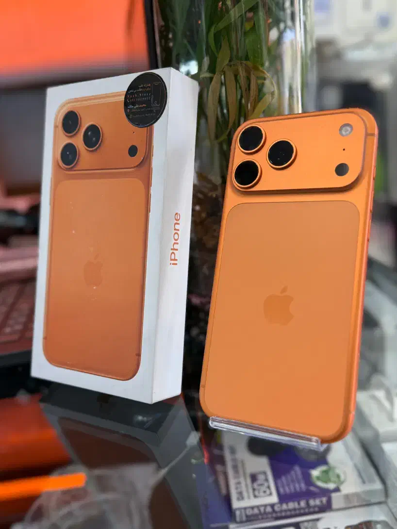 فروش IP17promax باتری ۱۰۰ تعداد بار شارژ ۲۰|موبایل|کرمان, |دیوار