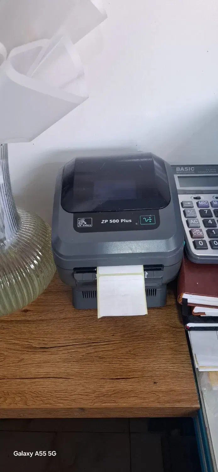 پرینتر لیبل زن حرارتی در حد نو zebra|پرینتر، اسکنر، کپی، فکس|اهرم, |دیوار