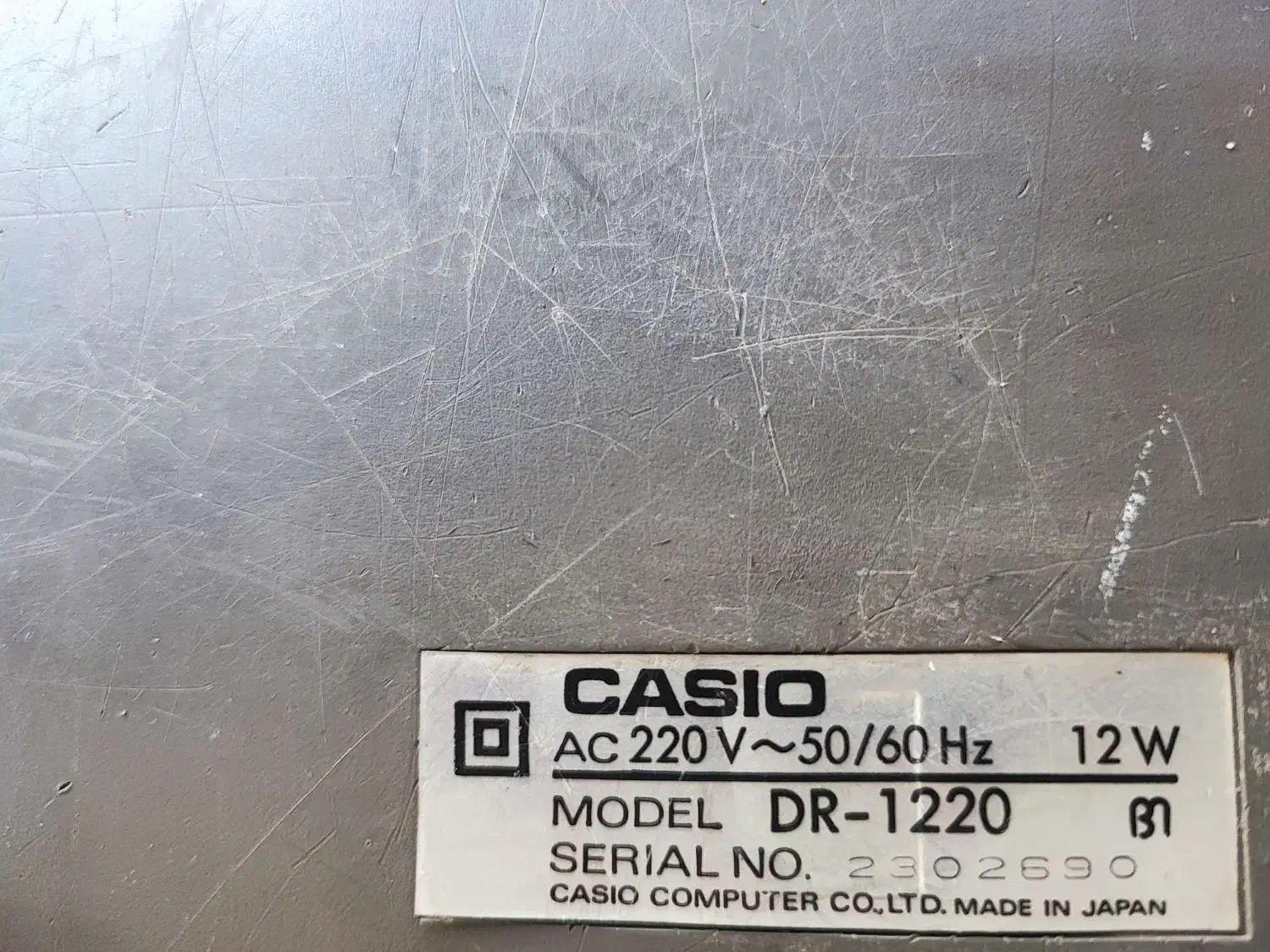 ماشین حساب کاسیو قدیمی|لوازم التحریر|اقلید, |دیوار