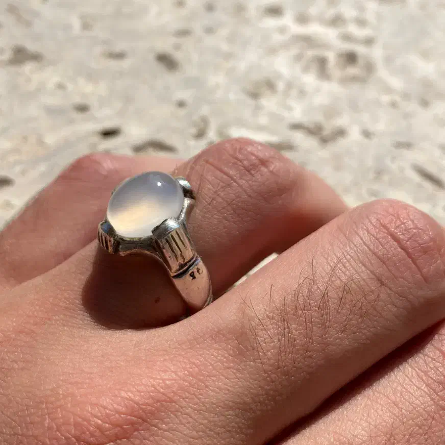 انگشتر نقره عقیق سفید|جواهرات|اردبیل, |دیوار