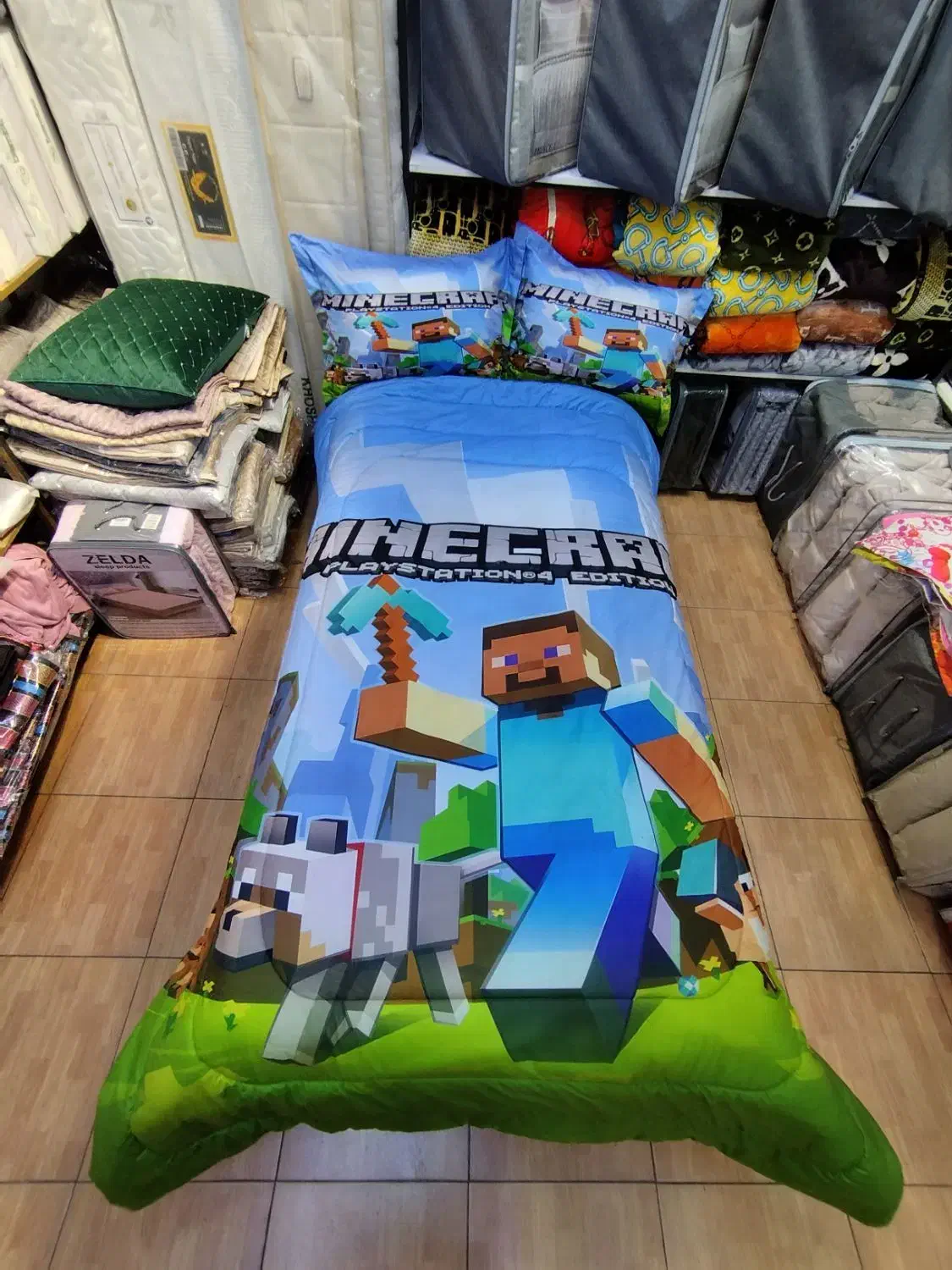 فروش روتختی مانکرافت مخمل اصل|سرویس روتختی|اهواز, گلستان|دیوار