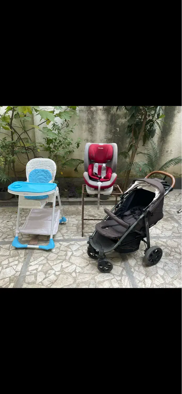 کالسکه و صندلی غذا کودک و صندلی ماشین برند|کالسکه و لوازم جانبی|رشت, گلسار|دیوار