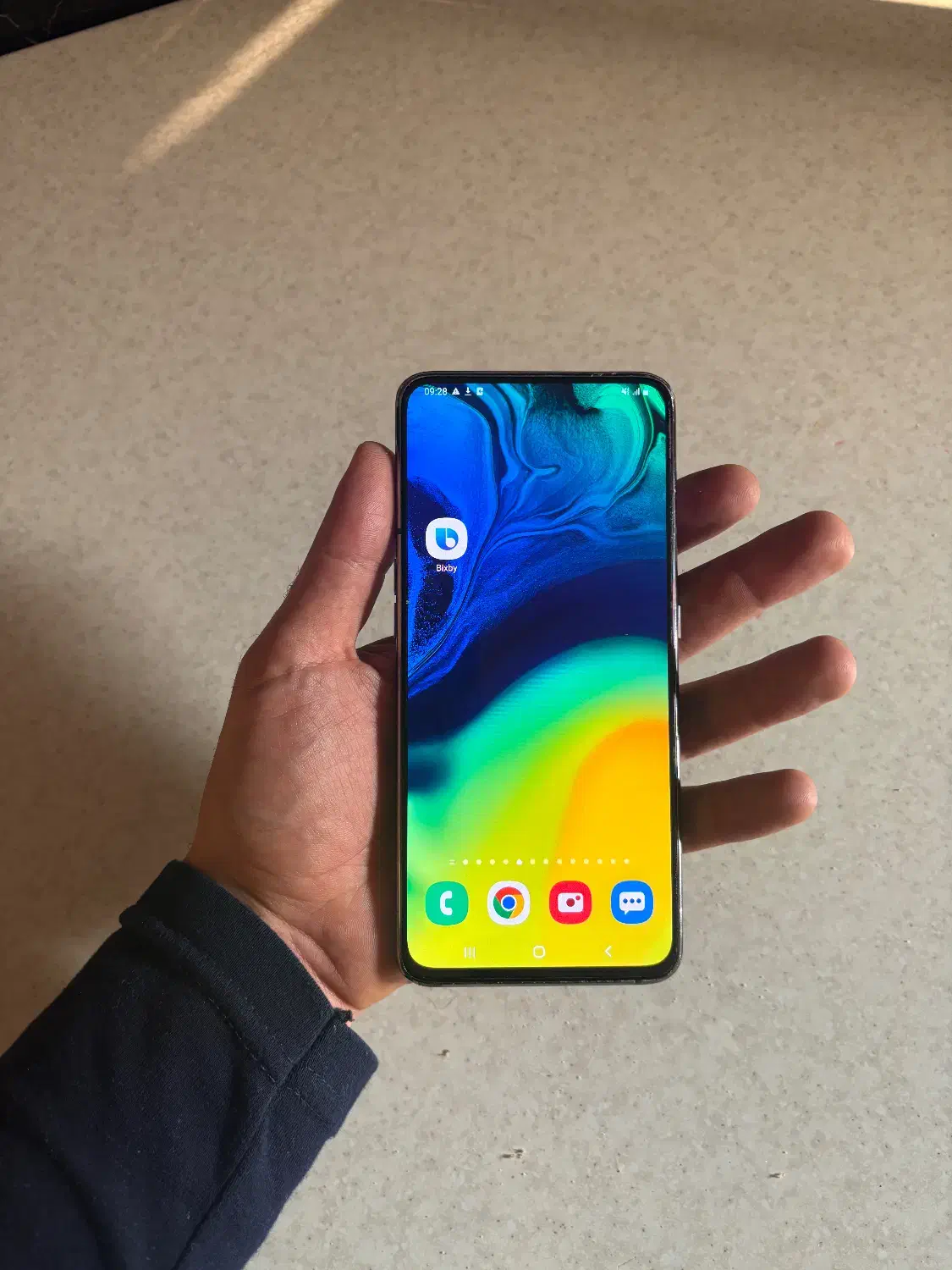 گوشی a80 سامسونگ ۱۲۸ گیگ|موبایل|تهران, نیکنام|دیوار