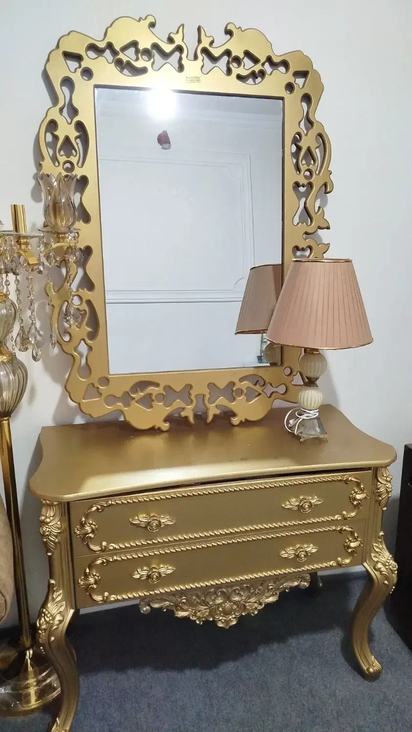 اینه کنسول و میز تلوزیون|بوفه، ویترین، کنسول|ارومیه, |دیوار