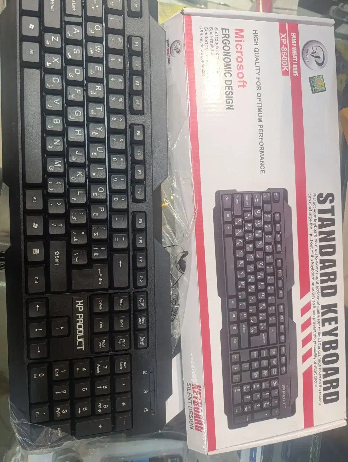 کیبورد نو xp درجه ۱|قطعات و لوازم جانبی رایانه|گرگان, |دیوار