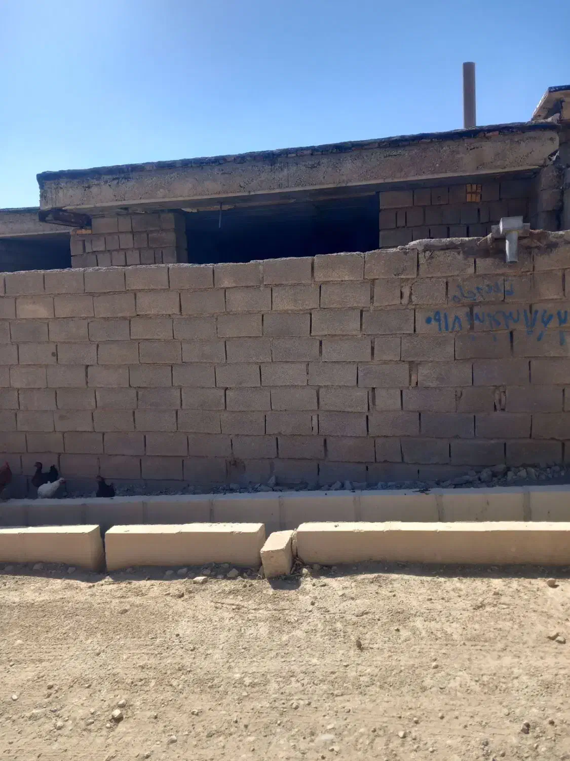 خانه نیمه کاره|فروش خانه و ویلا|ایلام, |دیوار