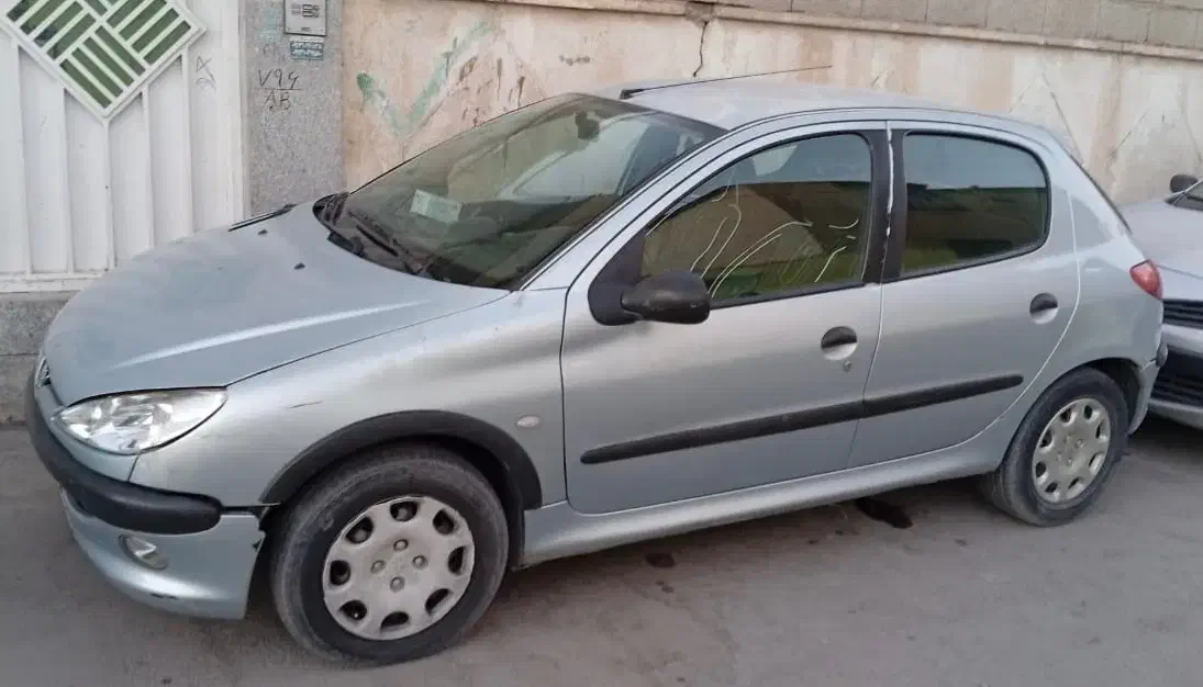 پژو 206 مدل 82 فرانسوی|خودرو سواری و وانت|ابریشم, |دیوار