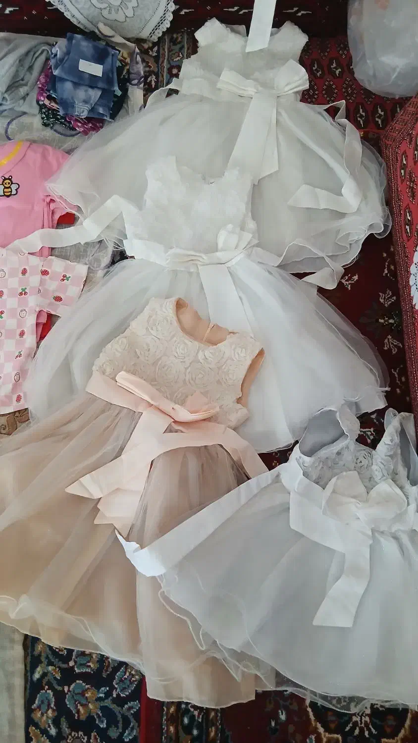 لباس عروس بچه گانه|لباس|تویسرکان, |دیوار