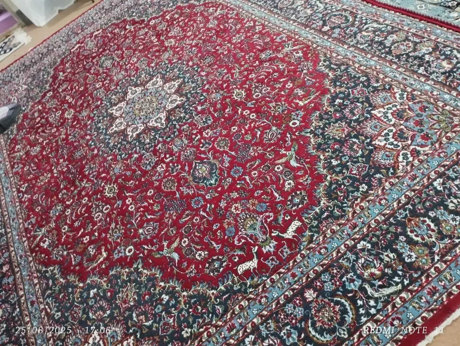۳ تخته فرش ۱۲ متری.|فرش|قم, شهر قائم|دیوار