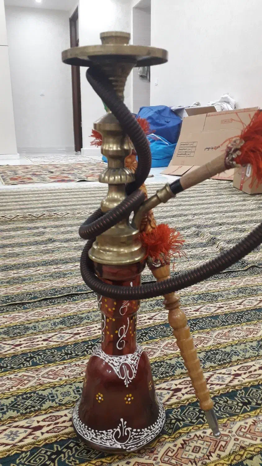 قلیان برنجی|زیورآلات و اکسسوری|اردبیل, |دیوار