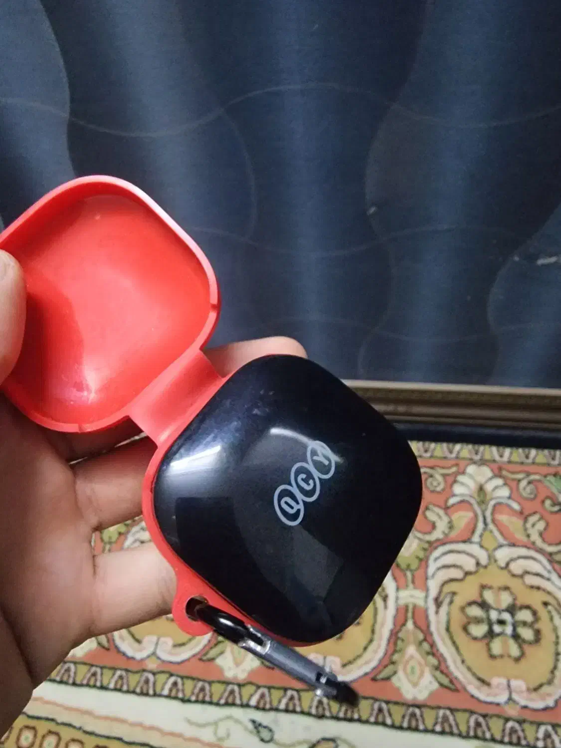 جا شارژی qcy t13 نرمال مشکی|پخش‌کننده همراه|یزد, |دیوار