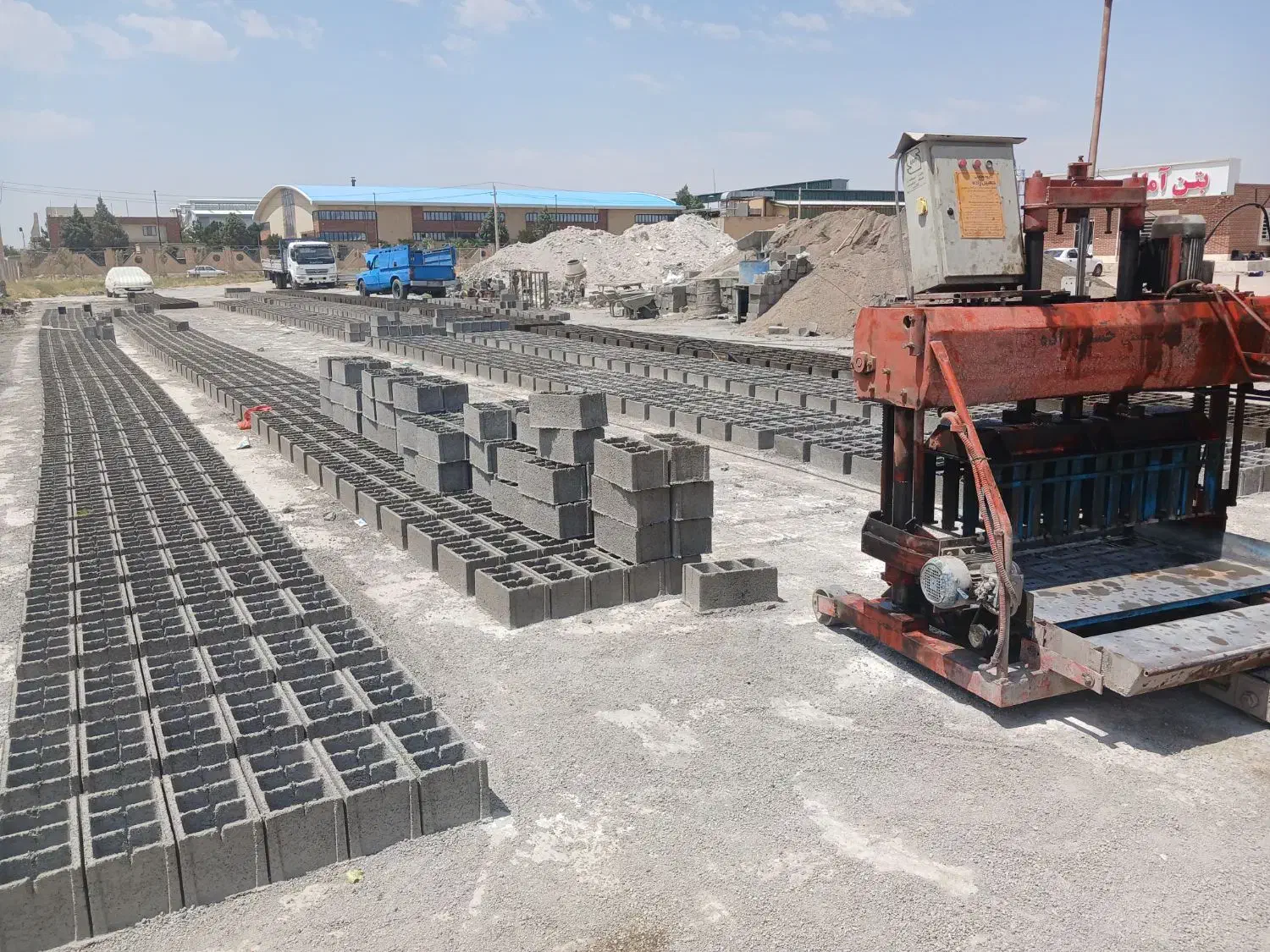 بلوک سیمانی|مصالح و تجهیزات ساختمان|تاکستان, |دیوار