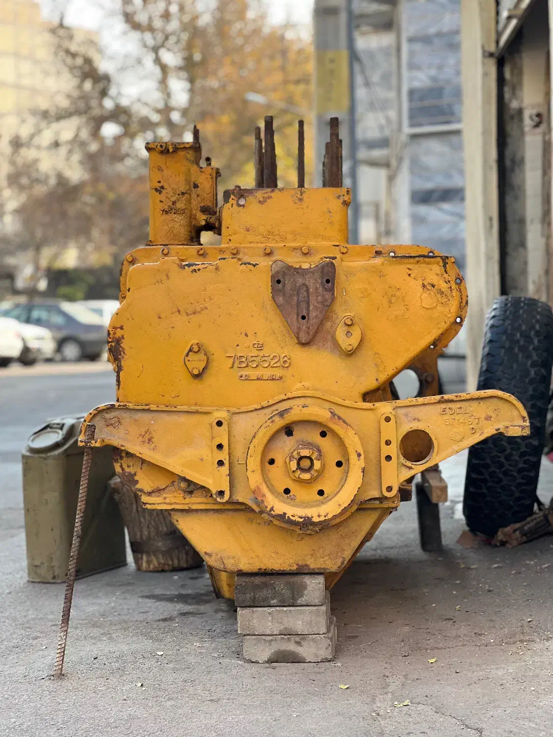 موتورD4 کاترپیلار چهار سیلندر توربو(بولدوزر)|ماشینآلات صنعتی|مراغه, |دیوار