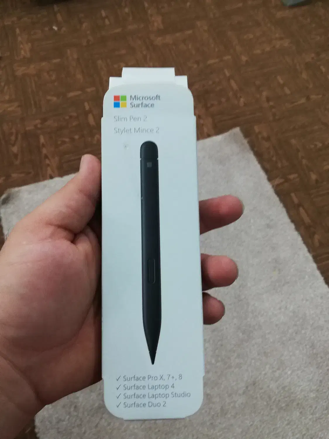 قلم لمسی مایکروسافت مدل Stylet Slim Pen 2|قطعات و لوازم جانبی رایانه|قم, انسجام|دیوار