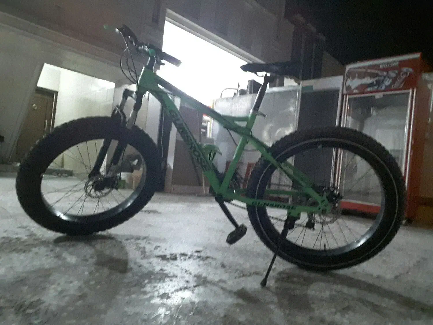 دوچرخه گانسروس لاستیک پهن  سایز 26 بزرگ|دوچرخه، اسکیت، اسکوتر|اهواز, کیانشهر|دیوار