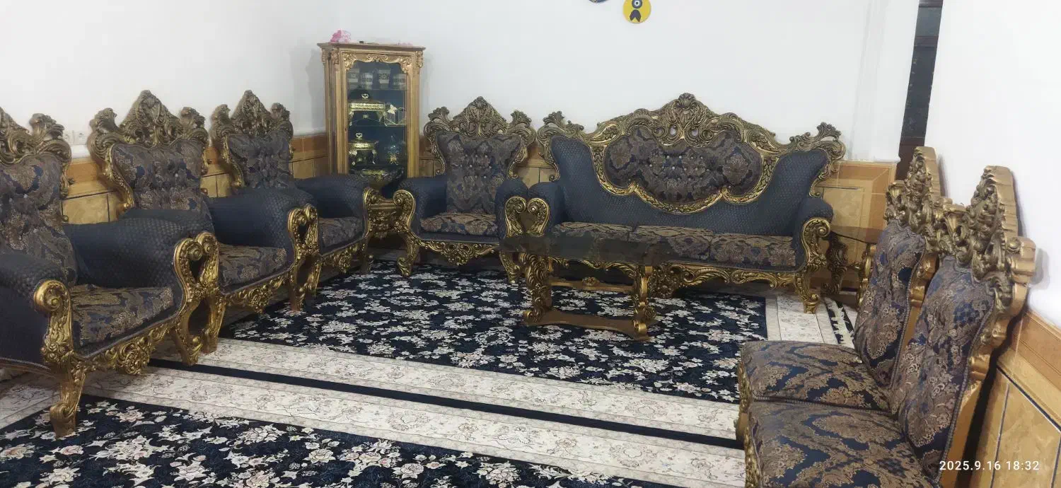 فروش مبل سلطنتی واعیانی|مبلمان خانگی و میز عسلی|یاسوج, |دیوار