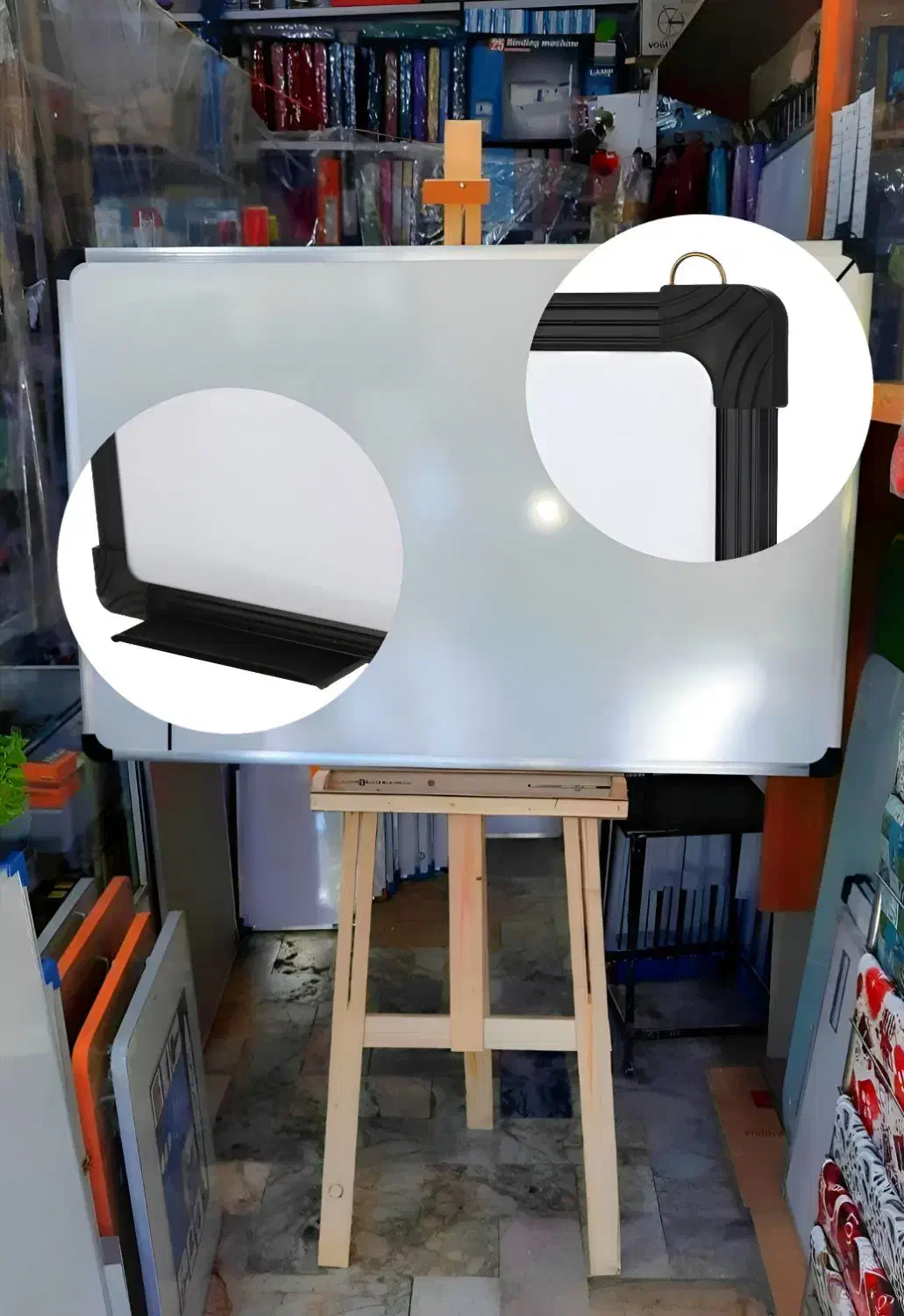 تابلو / تخته وایت برد با رویه وارداتی (تک و تعداد)|لوازم التحریر|شیراز, زرهی|دیوار