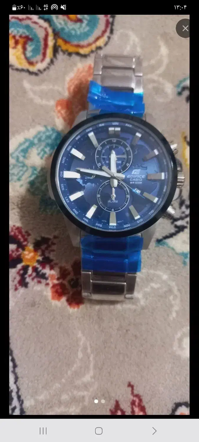CASIO Edifice 5n549 ساعت کاسیو ادیفایس فول استیل|ساعت|تهران, امام حسین|دیوار
