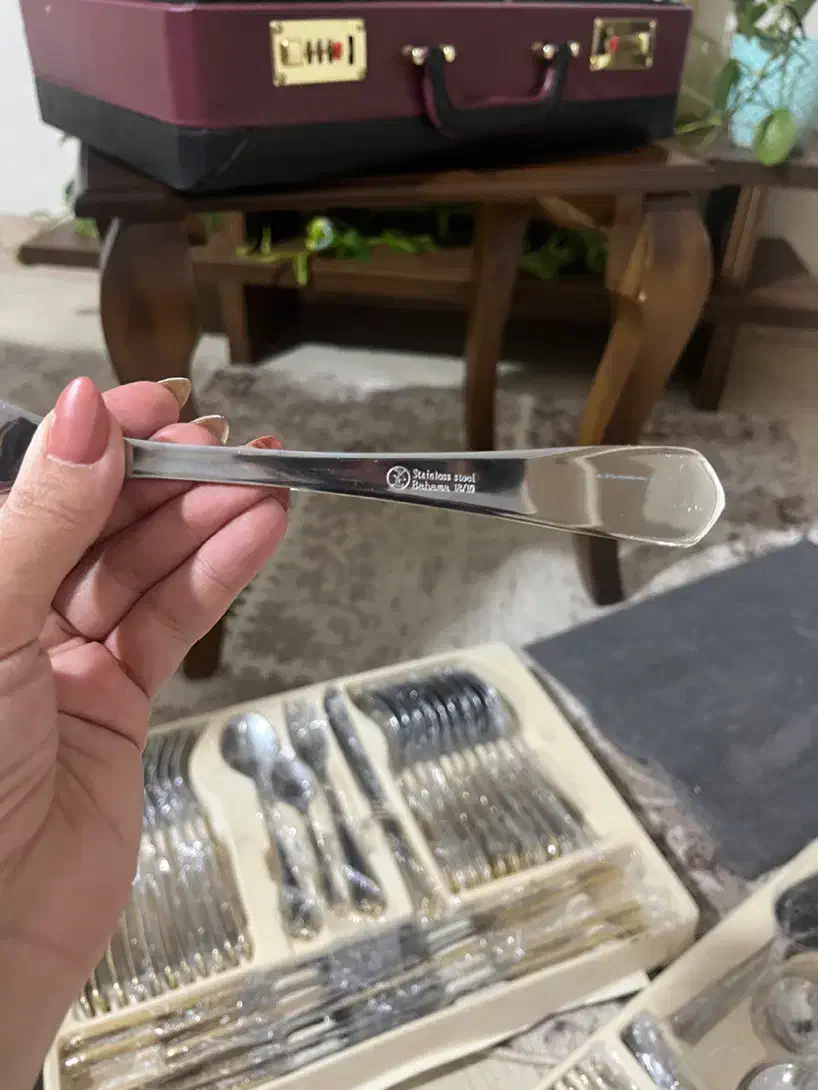 سرویس استیل قاشق و چنگال|ظروف سرو و پذیرایی|تهران, چیتگر شمالی|دیوار