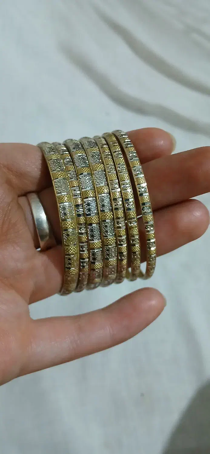 ۷تا النگو بدلیجات تخفیف داره سایزه ۲|بدلیجات|قزوین, |دیوار