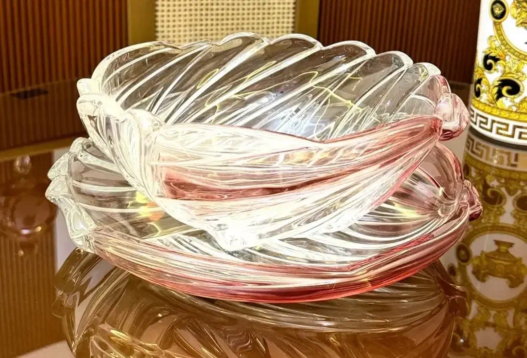 کاسه و بشقاب بزرگ کریستال والتر اصل المان|ظروف سرو و پذیرایی|اردبیل, |دیوار