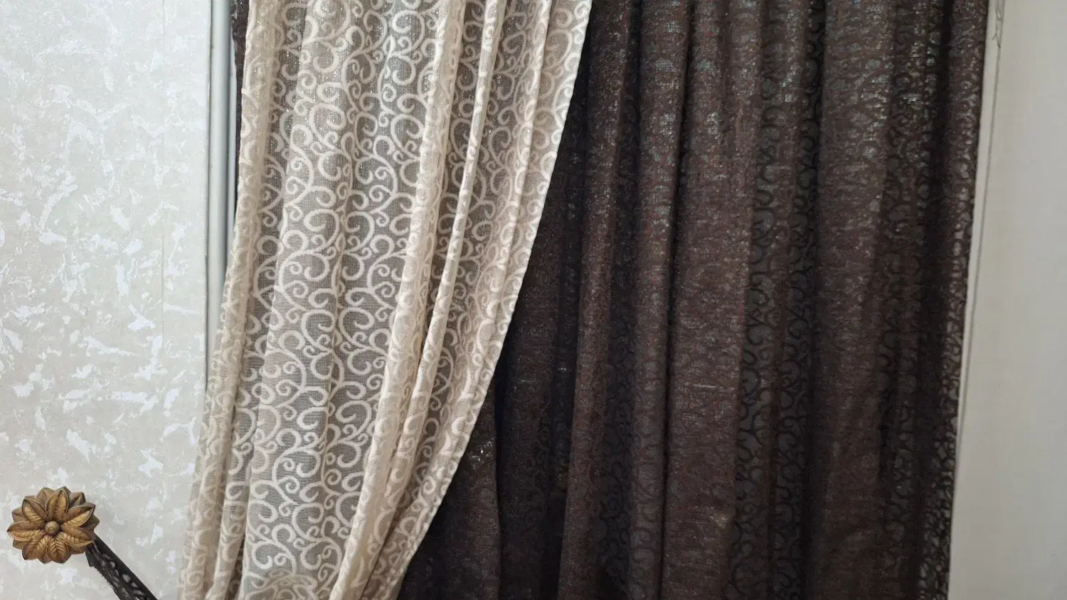 پرده توری|پرده، رانر، رومیزی|رشت, نخودچر|دیوار