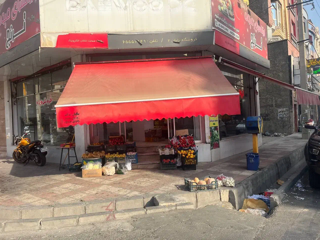 پالت و لوازم میوه فروشی و سایبان|فروشگاه و مغازه|اندیشه, شهرک صدف|دیوار