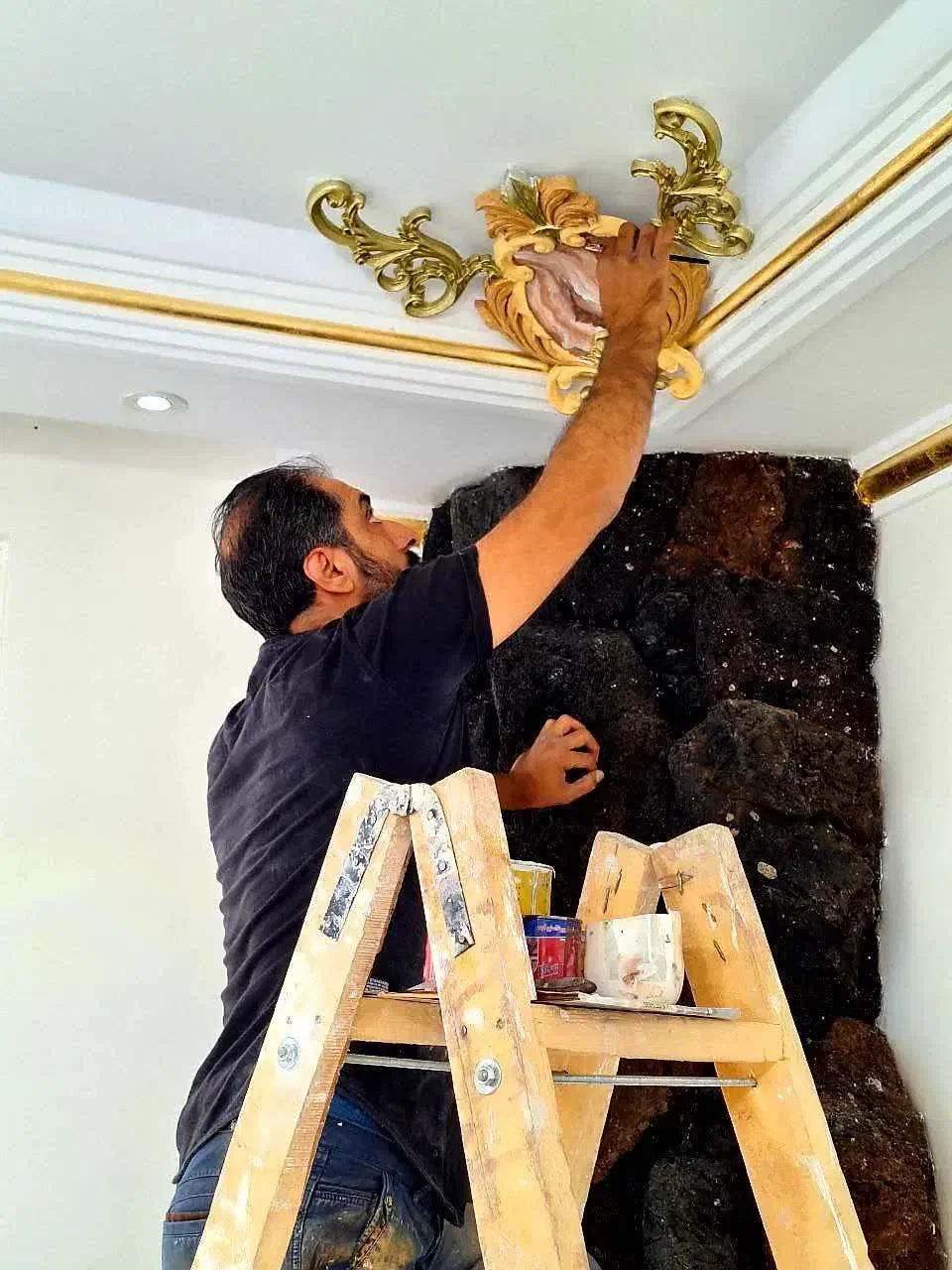 (گروه پتینه کاری وهُنری رشیدی)|خدمات پیشه و مهارت|بومهن, |دیوار