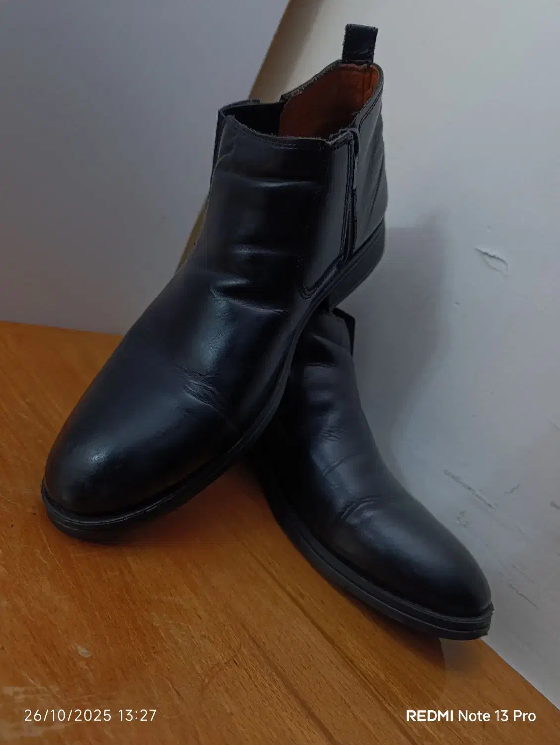 نیم بوت چرم|کیف، کفش، کمربند|سوسنگرد, |دیوار