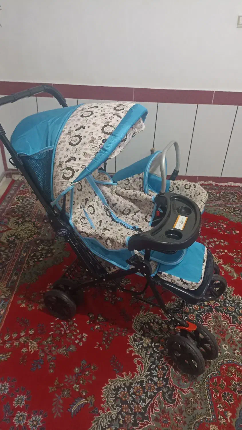کالسکه وکریر درحدنو کالسکه نونو اصلا استفاده نشده|کالسکه و لوازم جانبی|میاندوآب, |دیوار
