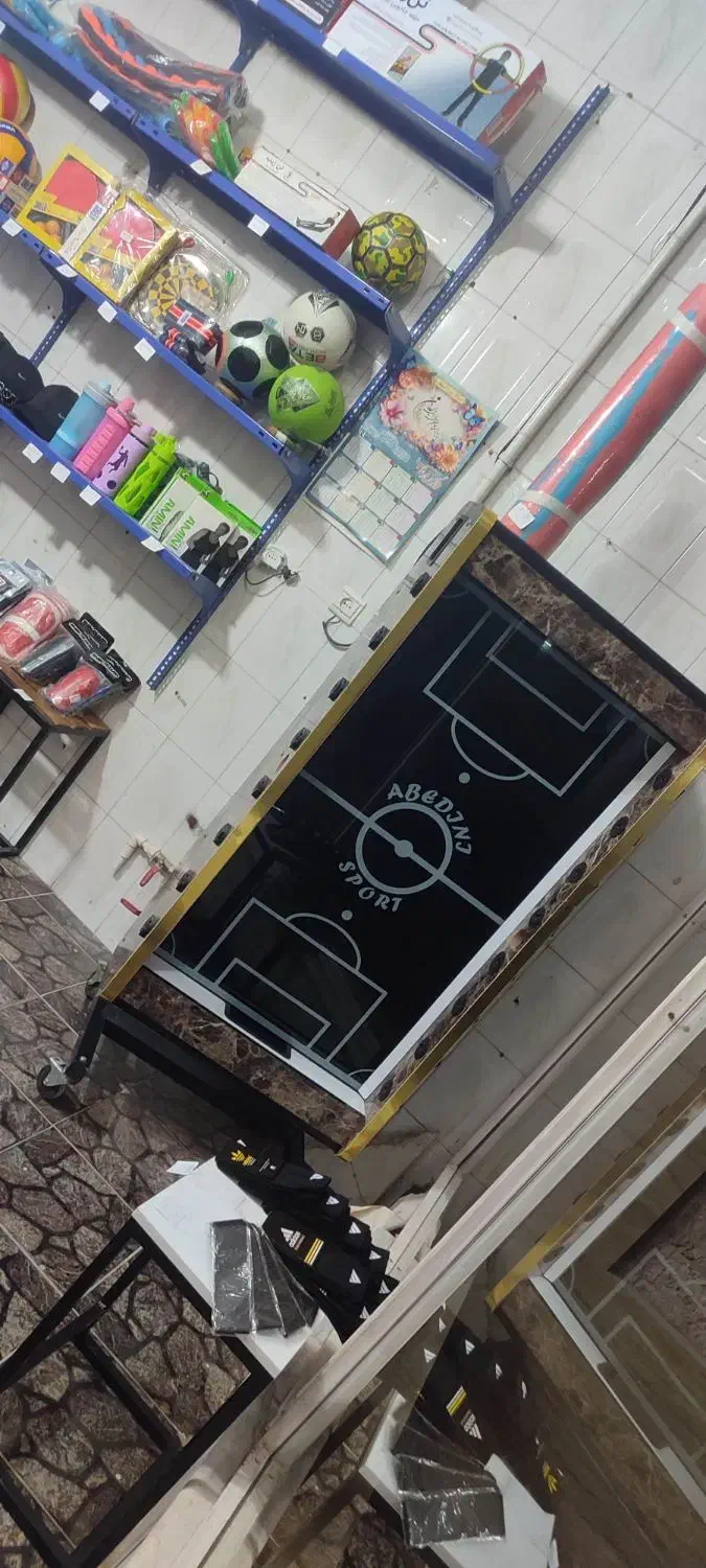 فوتبال دستی های گلاس کف شیشه ای تنیس پینگ پنگ|ورزشهای توپی|نجفآباد, گلدشت|دیوار