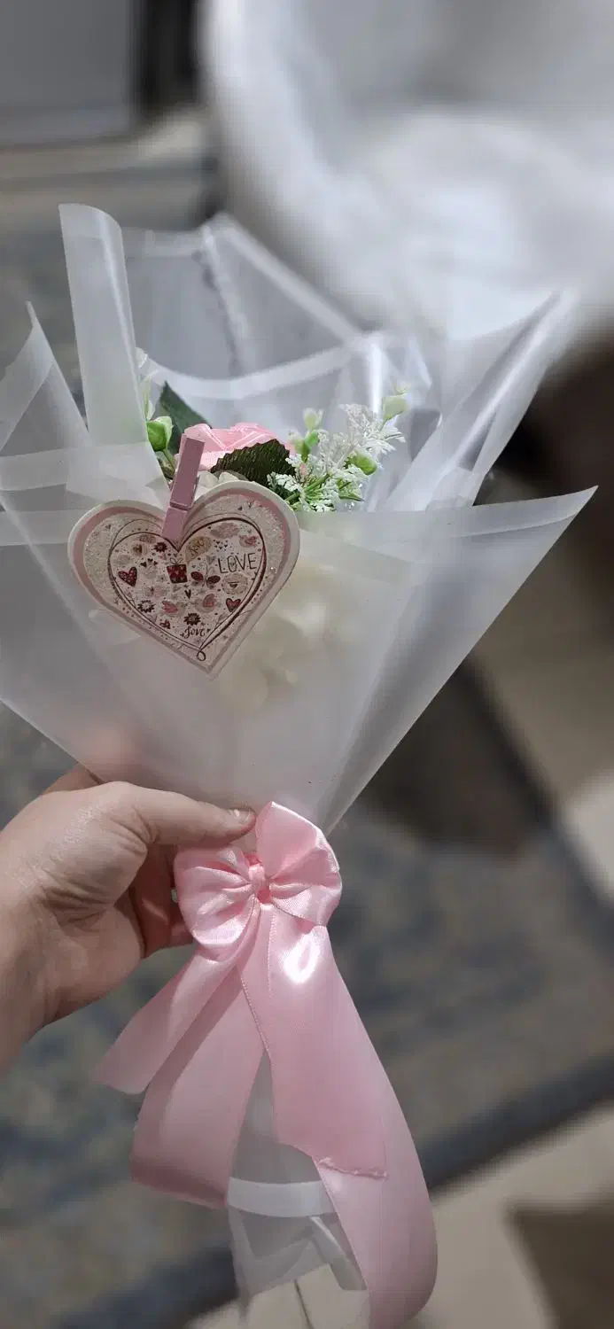 دست گل های تک شاخه مصنوعی|گل مصنوعی|فومن, |دیوار