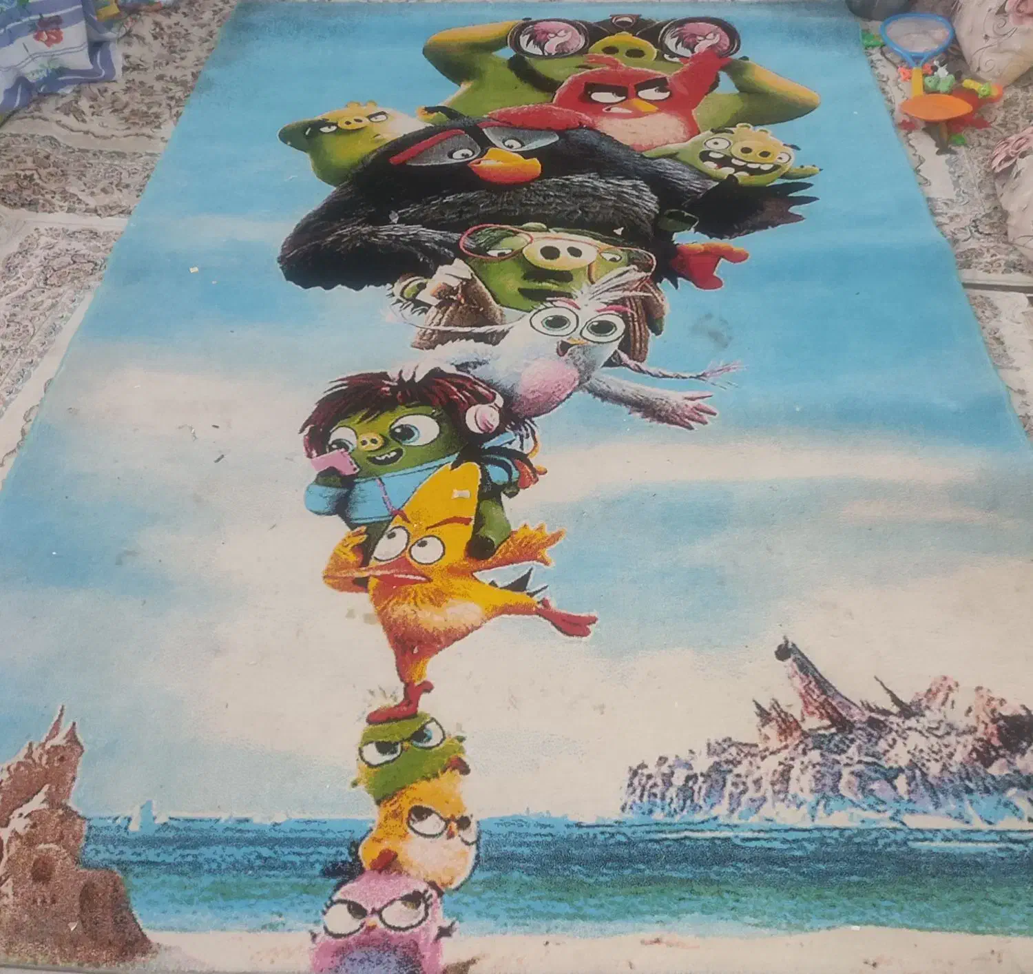 فرش کودک|فرش|کرمانشاه, |دیوار