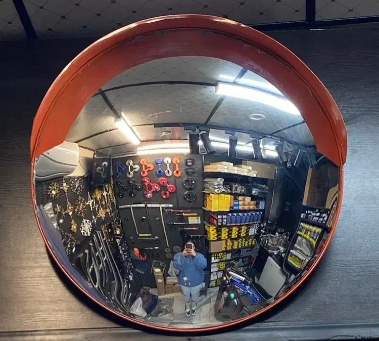 آیینه محدب و مقعر|آینه|تهران, هرندی|دیوار