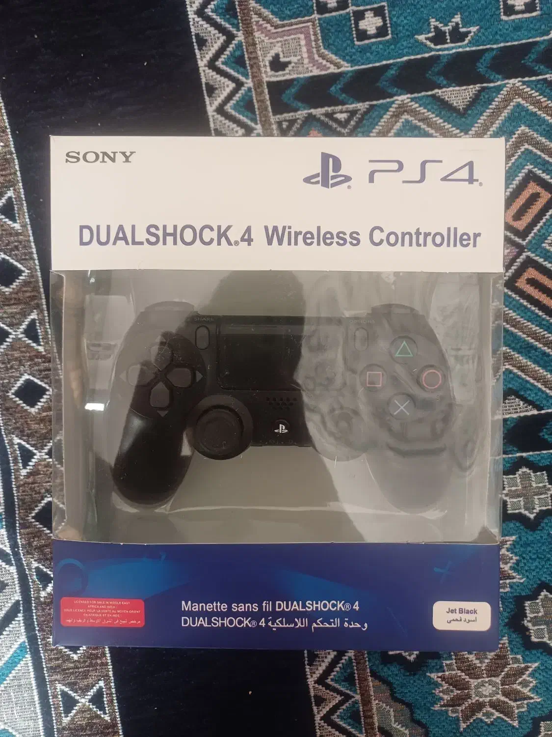 دسته درجه یک ps4 باطری 1000میلی امپر اصل|کنسول، بازی ویدئویی و آنلاین|شیراز, قلعه نو|دیوار