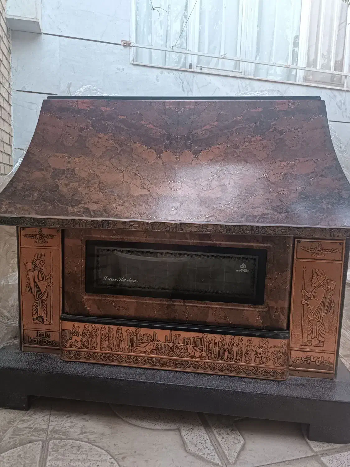 بخاری شومینه|بخاری، هیتر، شومینه|سبزوار, امیر کبیر|دیوار