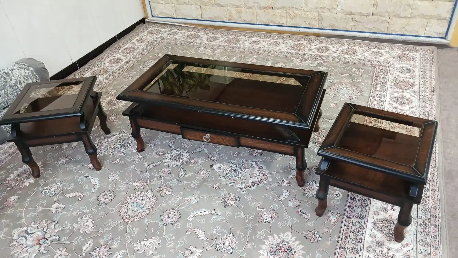 میز عسلی ۳ تکه|مبلمان خانگی و میز عسلی|جوانرود, |دیوار