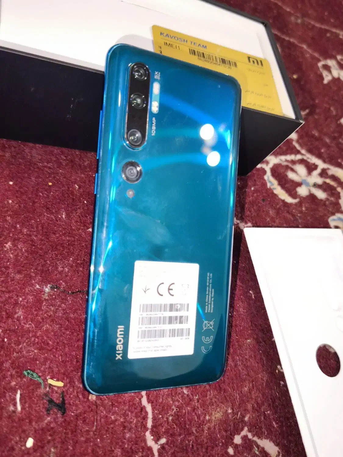 گوشی mi note 10|موبایل|تهران, اسکندری|دیوار