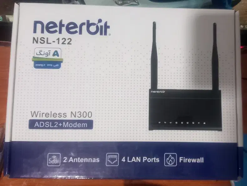 مودم ADSL نتربیت مدلNSL-122|مودم و تجهیزات شبکه|چالدران, |دیوار