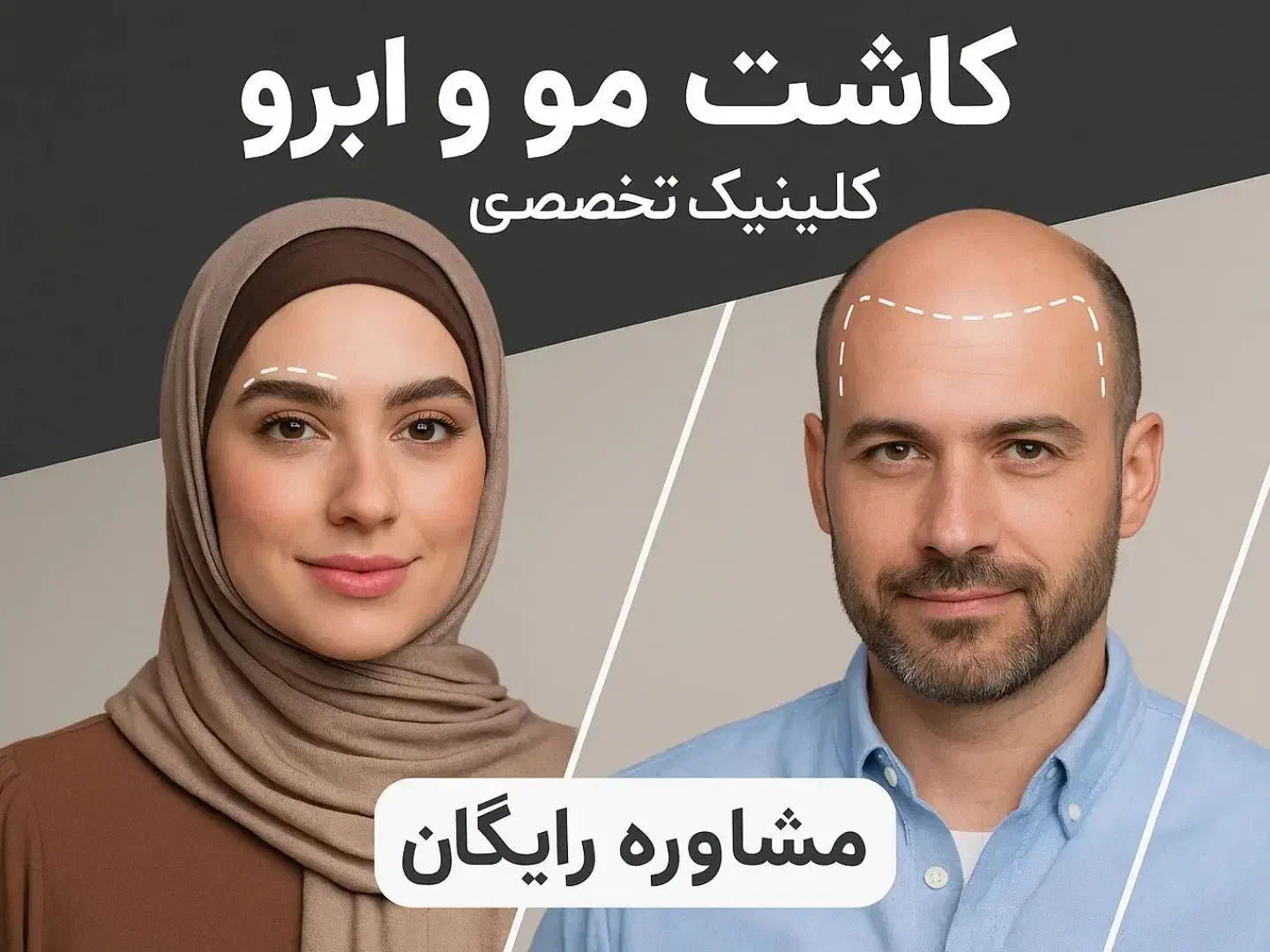 کاشت مو/ فول تراکم/ متد FIT/ بدون نیاز به جراحی|خدمات آرایشگری و زیبایی|تهران, دروس|دیوار