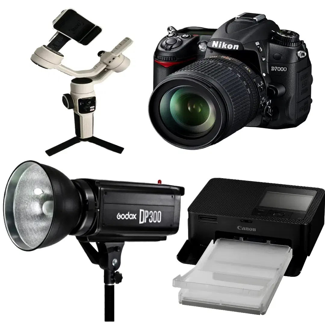 دوربین فلاش نیکون کنون کرین پرینتر لنز|دوربین عکاسی و فیلم‌برداری|اصفهان, خلجا|دیوار