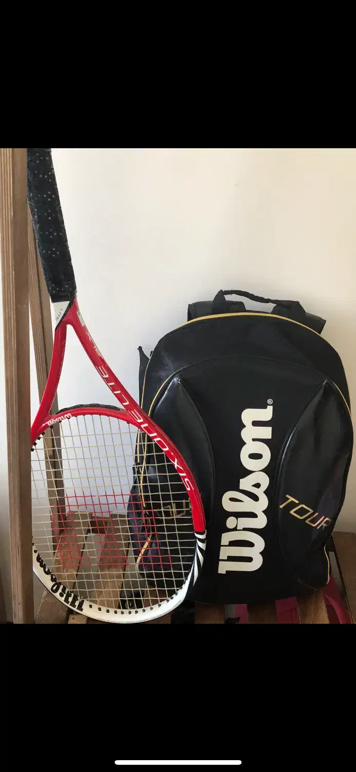 فروش راکت تنیس ویلسون|ورزشهای توپی|تهران, شهرک خرازی|دیوار