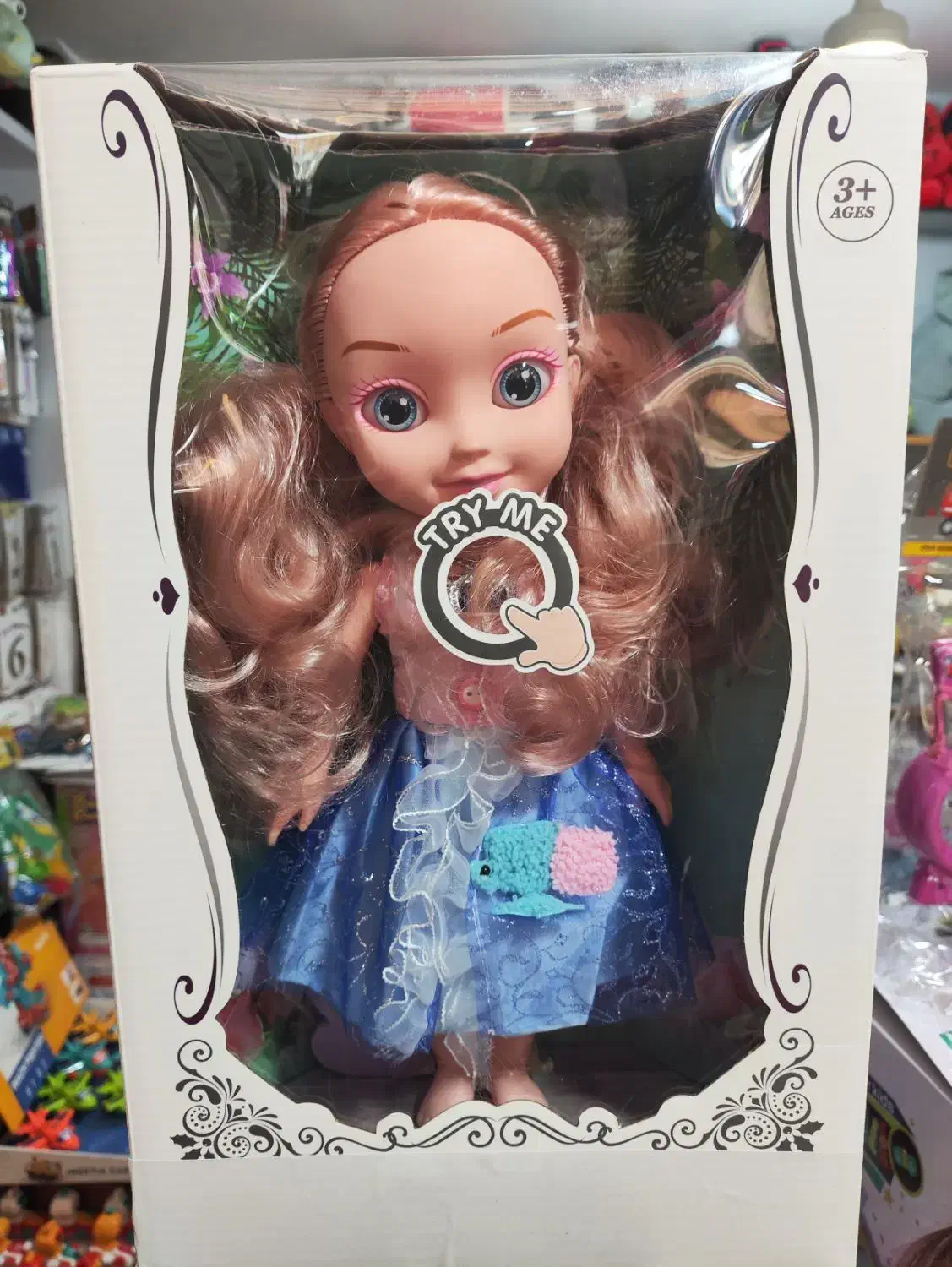 عروسک خارجی بدنه ی گوشتی موزیکال|اسباب‌بازی بچه|محمدیه-قزوین, |دیوار