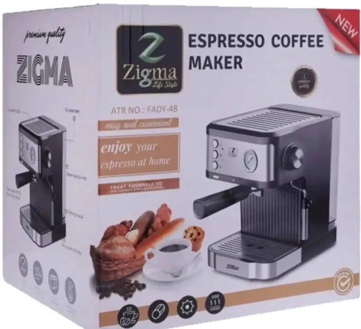 اسپرسوساز زیگما مدل۱۴۷|سماور، چایساز، قهوهساز|مشهد, چهارچشمه|دیوار